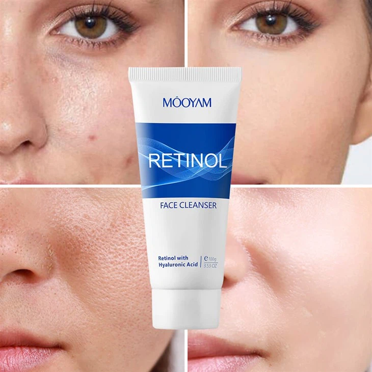 Private Label Retinol Anti-Aging Hydrating Moisturizing Facial Cleanser high quality